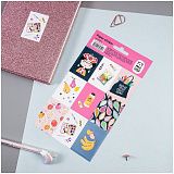 Наклейки бумажные MESHU "Art dream", 12*21см, 9 наклеек, европодвес