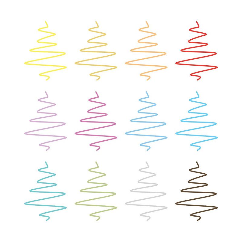 Набор гелевых ручек ArtSpace "Милые зверушки" 12цв., 1,0мм, с блестками, ПВХ чехол 