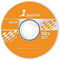 Диск CD-R 700Mb Smart Track 52x Cake Box (50шт)