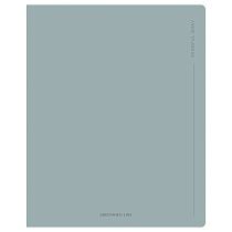 Тетрадь 48л., А5, клетка Greenwich Line "Gray", "cофт-тач" ламинация, выб. лак, 70г/м2