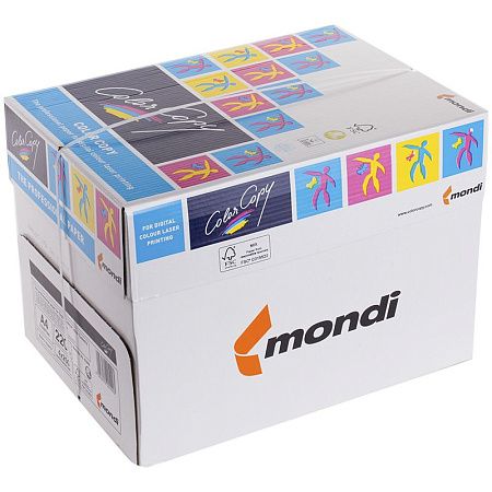 Бумага Color copy А4, 220г/м2, 250л., 161%
