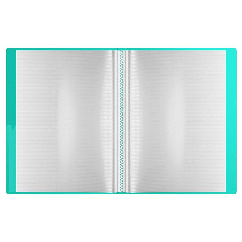 Папка с 30 вкладышами Berlingo "Your Way" А4, 17мм, 600мкм, мятная, с внутр. карманом 