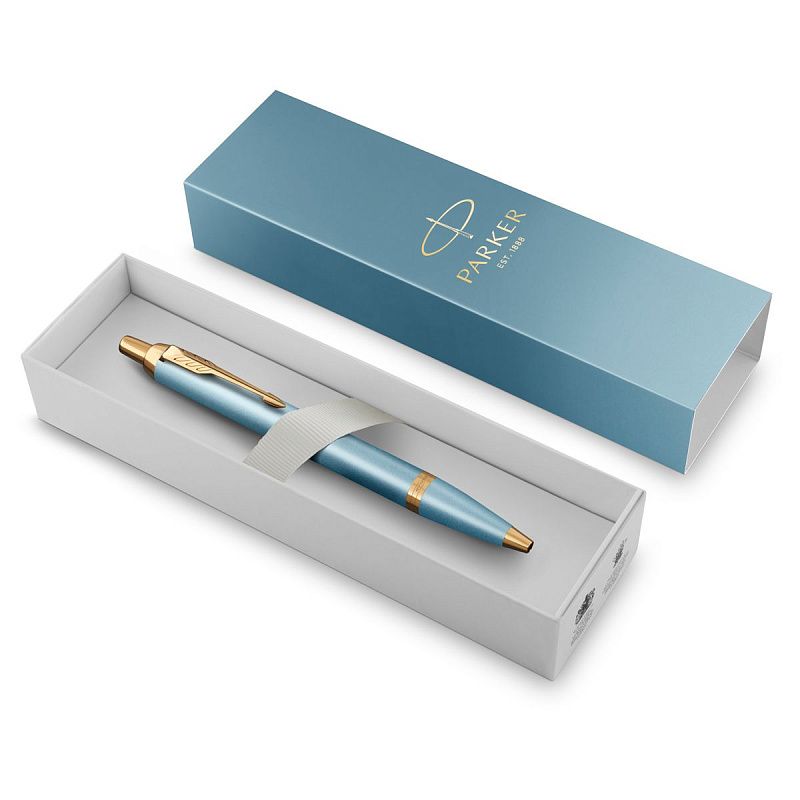 Ручка шариковая Parker "IM Rituals GREEN Gradient GT" синяя, 1,0мм, кнопочн., подарочная упаковка 