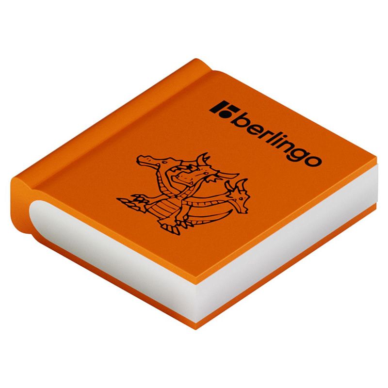 Ластик Berlingo "Fairy Tales", термопластичная резина, цвета ассорти, 28*25*7мм 