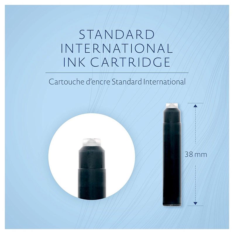 Картриджи чернильные Waterman International, черный, 6шт., картонная коробка 