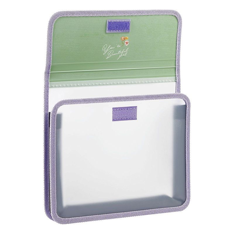 Папка для тетрадей 1 отделение, ArtSpace "Beautiful Girl", А5, пластик, на липучке 