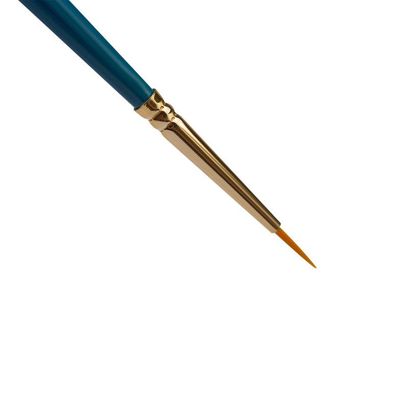 Кисть художественная синтетика Гамма "Галерея", круглая №5/0, короткая ручка