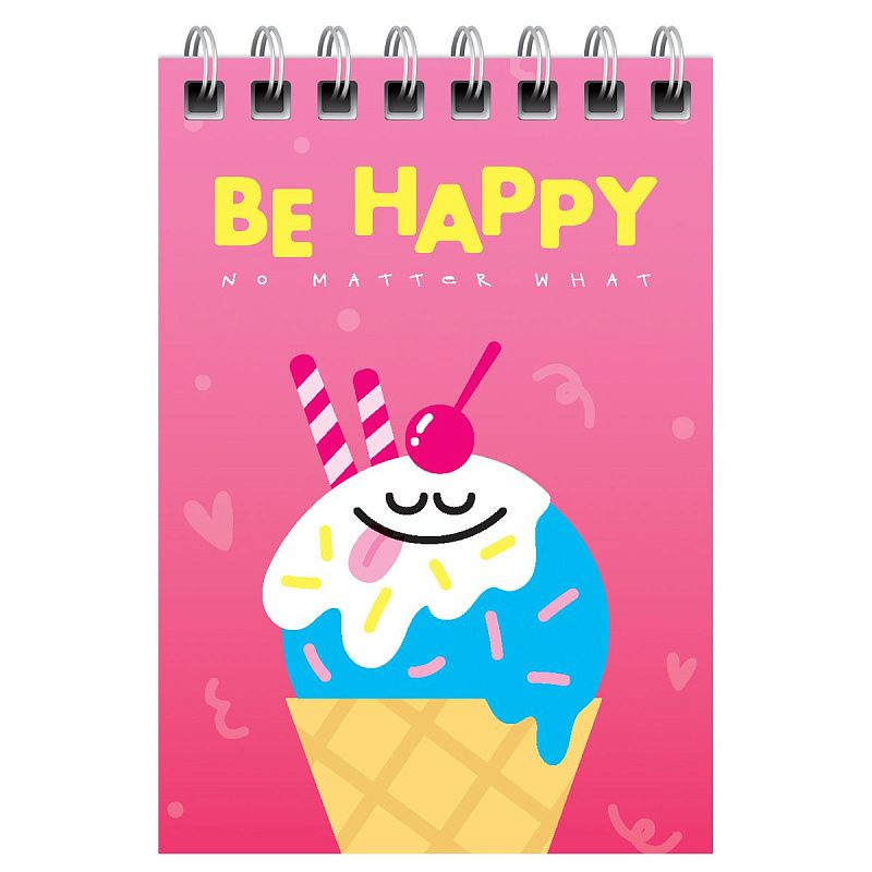 Блокнот А7 40л. на гребне BG "Funny picture"