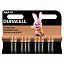 Батарейки КОМПЛЕКТ 10 шт., DURACELL Basic ОРИГИНАЛ, AAA (LR03, 24А), алкалиновые, мизинчиковые