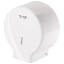 Диспенсер для туалетной бумаги LAIMA PROFESSIONAL ORIGINAL (Система T2), малый, белый, ABS, 605766 Диспенсер для туалетной бумаги LAIMA PROFESSIONAL ORIGINAL (Система T2), малый, белый, ABS, 605766