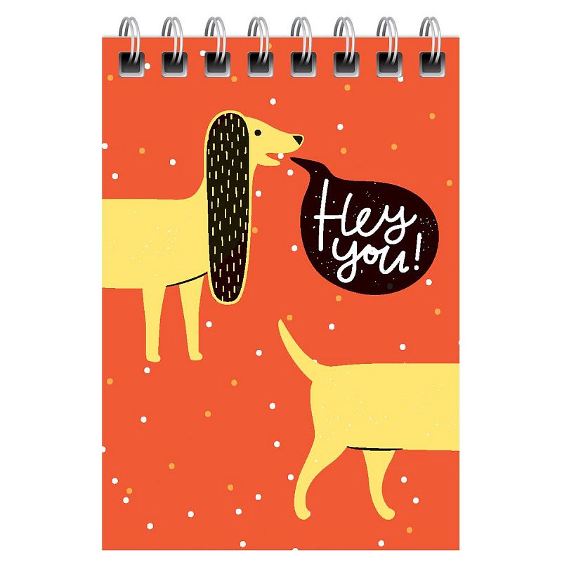 Блокнот А7 40л. на гребне BG "Funny picture"