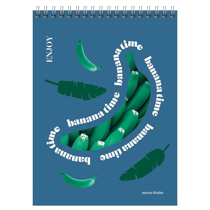 Блокнот А5 80л. на гребне BG "Время путешествий"