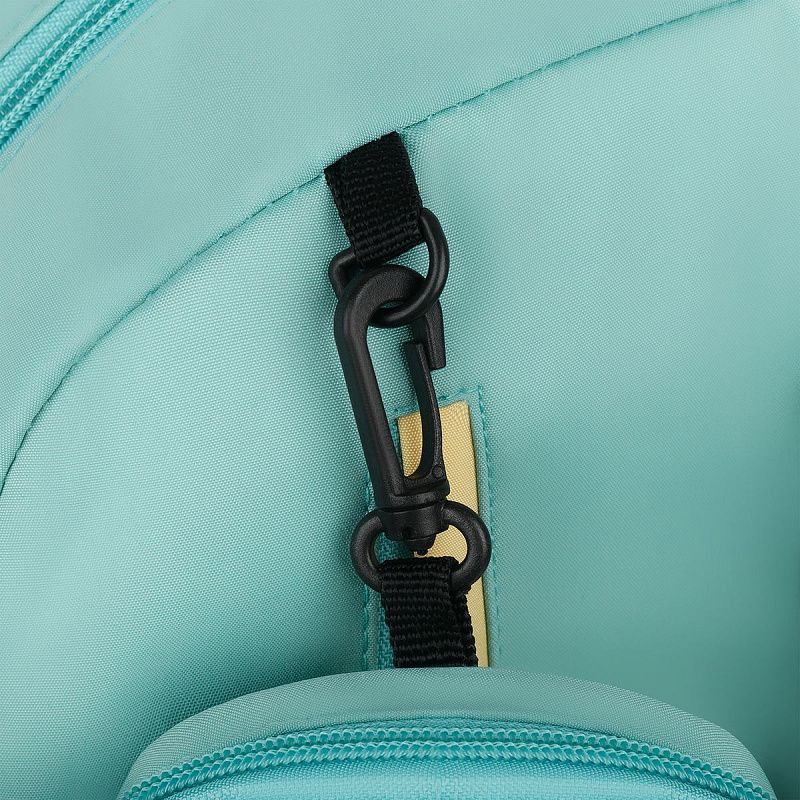 Рюкзак MESHU "Cloud green", 43*30*13см, 1 отделение, 5 карманов, уплотненная спинка,  в комплекте пенал 20*6см 