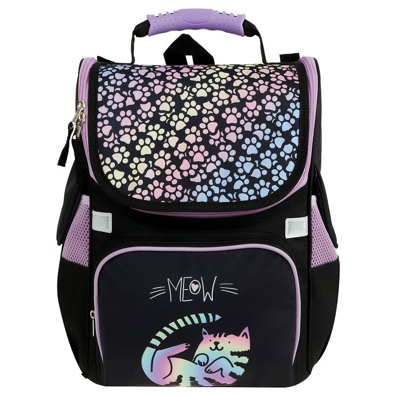 Ранец ArtSpace Junior "Meow" 37*28*21см, 1 отделение, 3 кармана, анатомическая спинка 