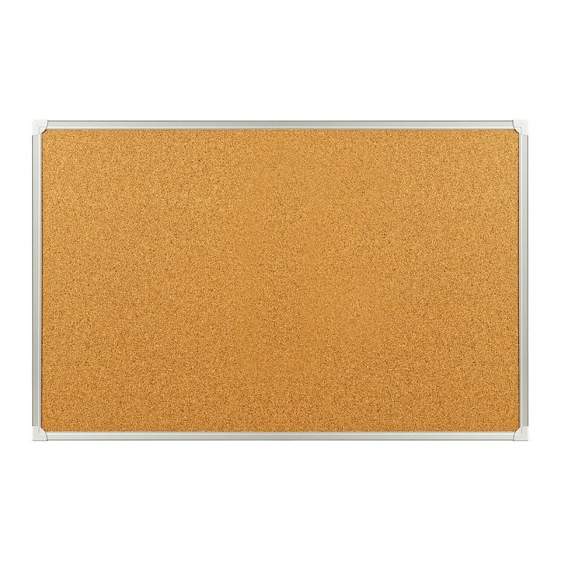 Доска пробковая OfficeSpace, 60*90см, алюминиевая рамка