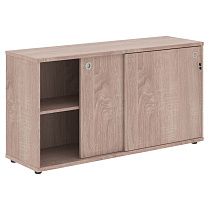 Шкаф для документов низкий с дверьми купе Skyland Xten/Дуб Сонома, 1406*430*750, XLC 1443 00-07022659