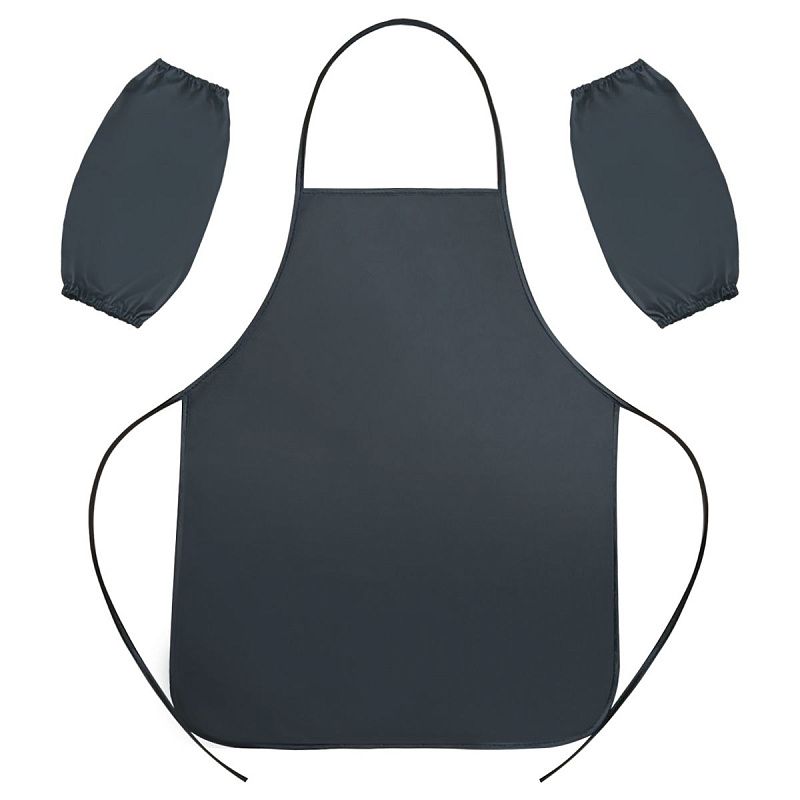 Фартук с нарукавниками, 50*40см, черный