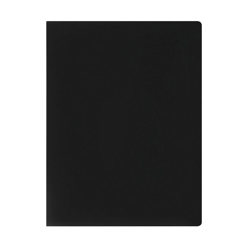 Папка с 30 вкладышами СТАММ А4, 17мм, 500мкм, пластик, черная