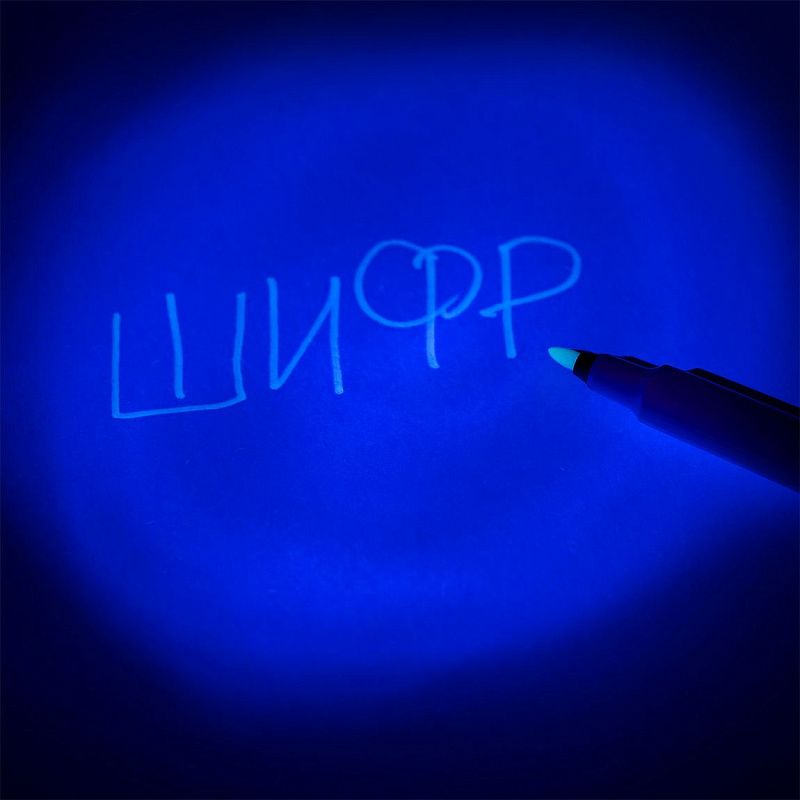 Маркер перманентный ультрафиолетовый Centropen "Security UV-Pen 2699", фонарик, блистер 
