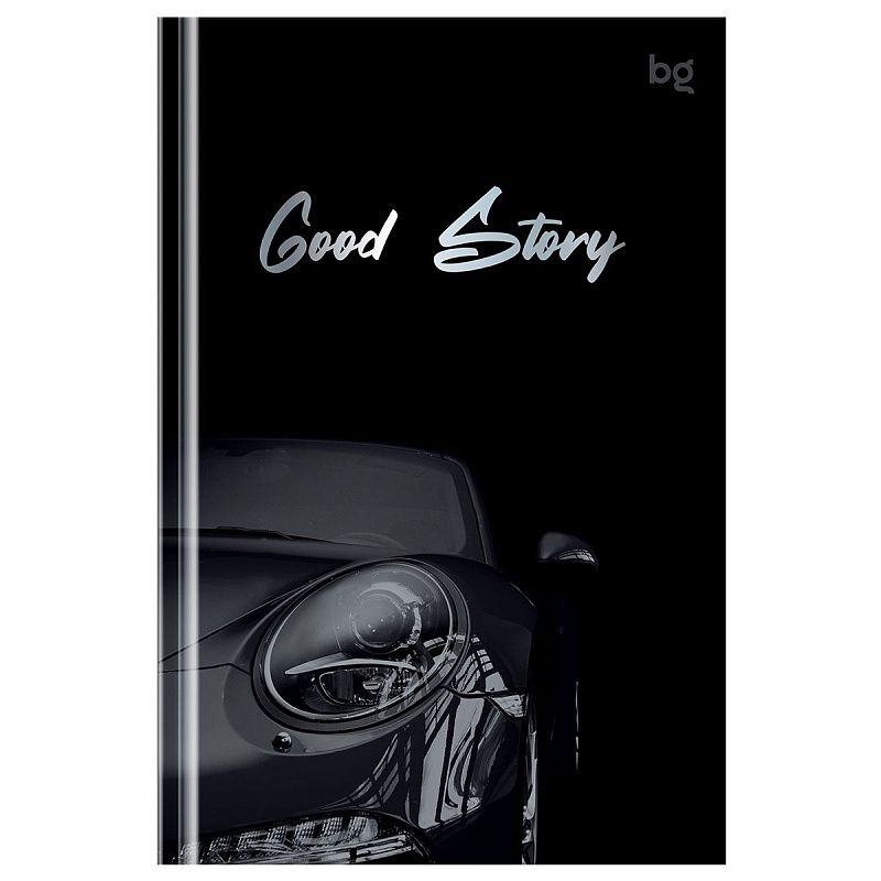 Бизнес-блокнот А6, 64л., евроформат, BG "Good story", матовая ламинация, тиснение фольгой