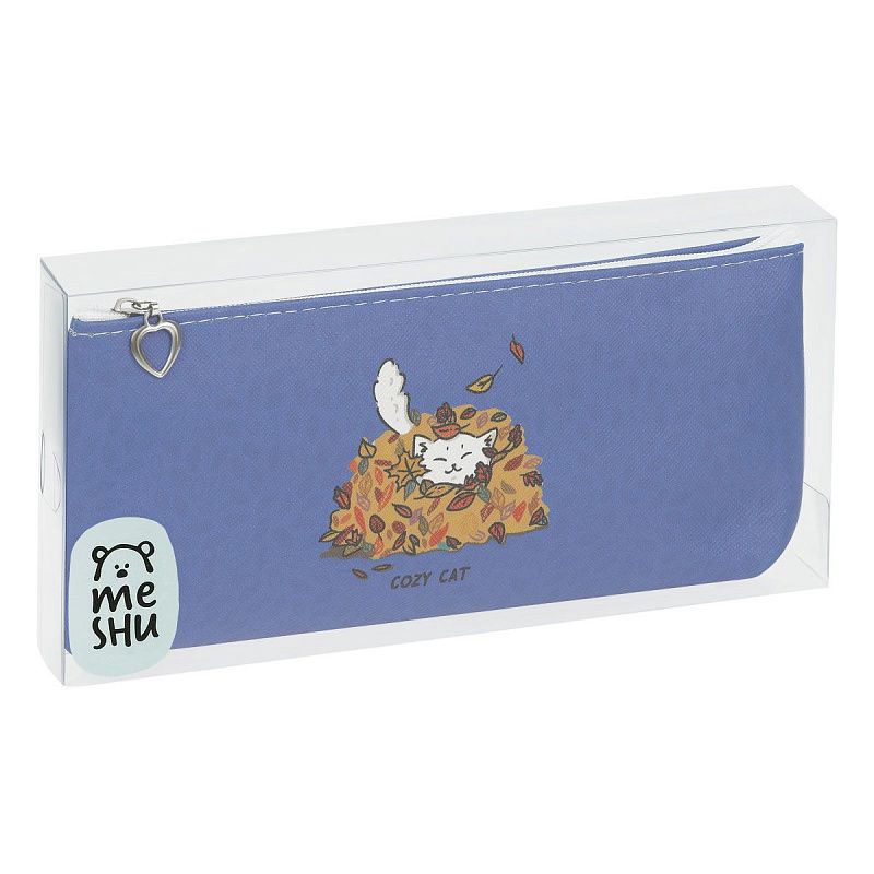 Пенал мягкий 200*85*30 MESHU "Fall vibes", искусственная кожа 
