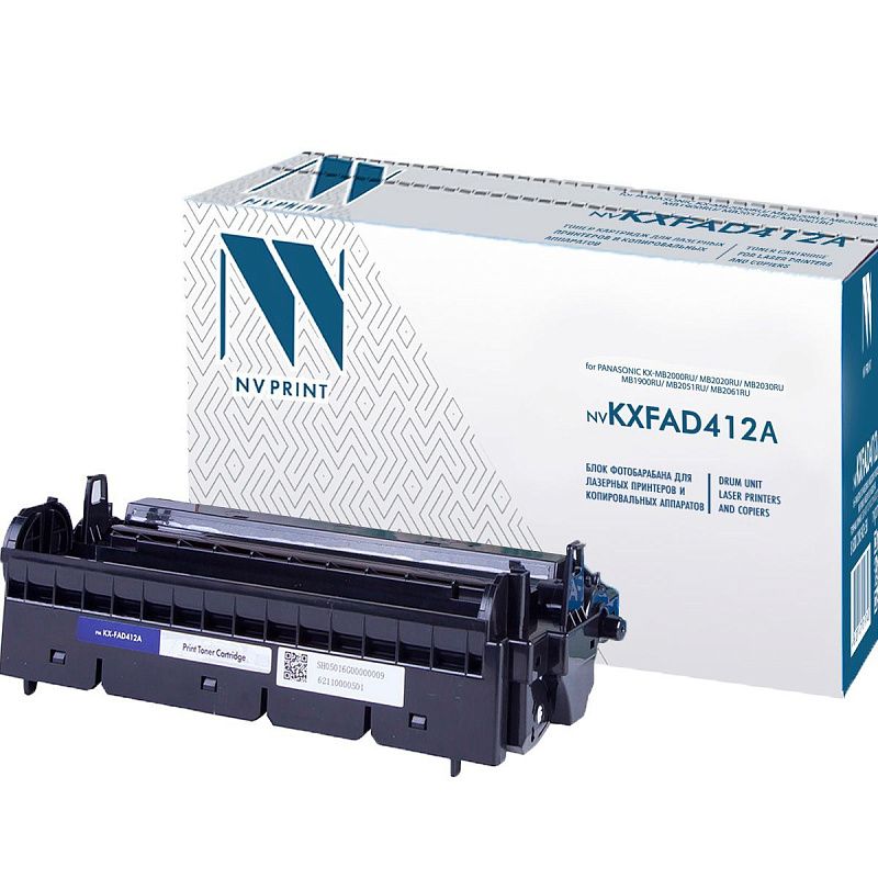 Барабан совм. NV Print KX-FAD412A черный для Panasonic KX-MB1900/MB2000/MB2020/MB2030 (6000стр.) (ПОД ЗАКАЗ)