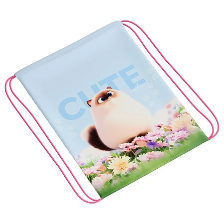 Мешок для обуви 1 отделение ArtSpace "Cute cats", 340*420мм 