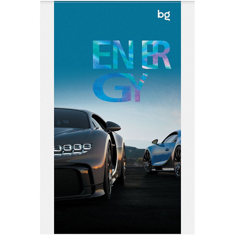 Блокнот А6 48л. на скрепке BG "Racing cars"