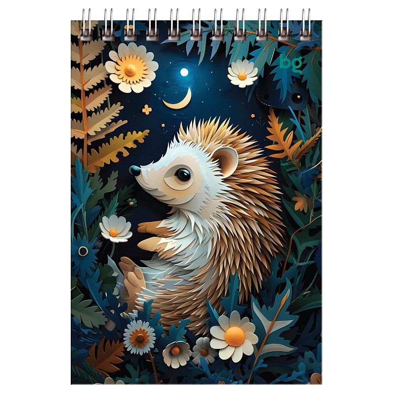 Блокнот А6 40л. на гребне BG "Paper art"