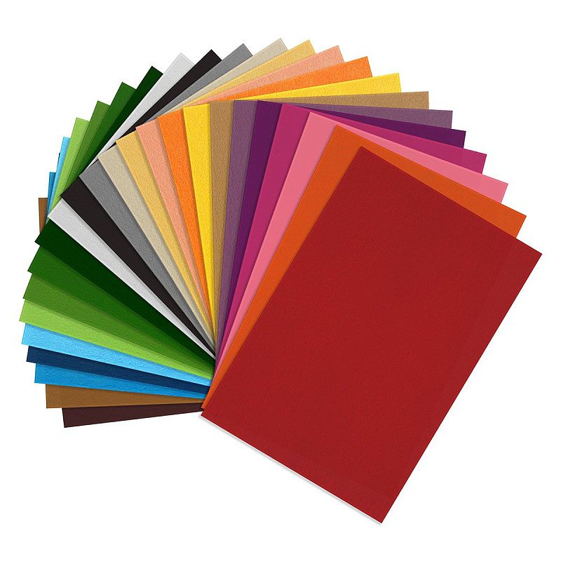 Фетр Мульти-Пульти, А4, 24л., 24цв., 1мм