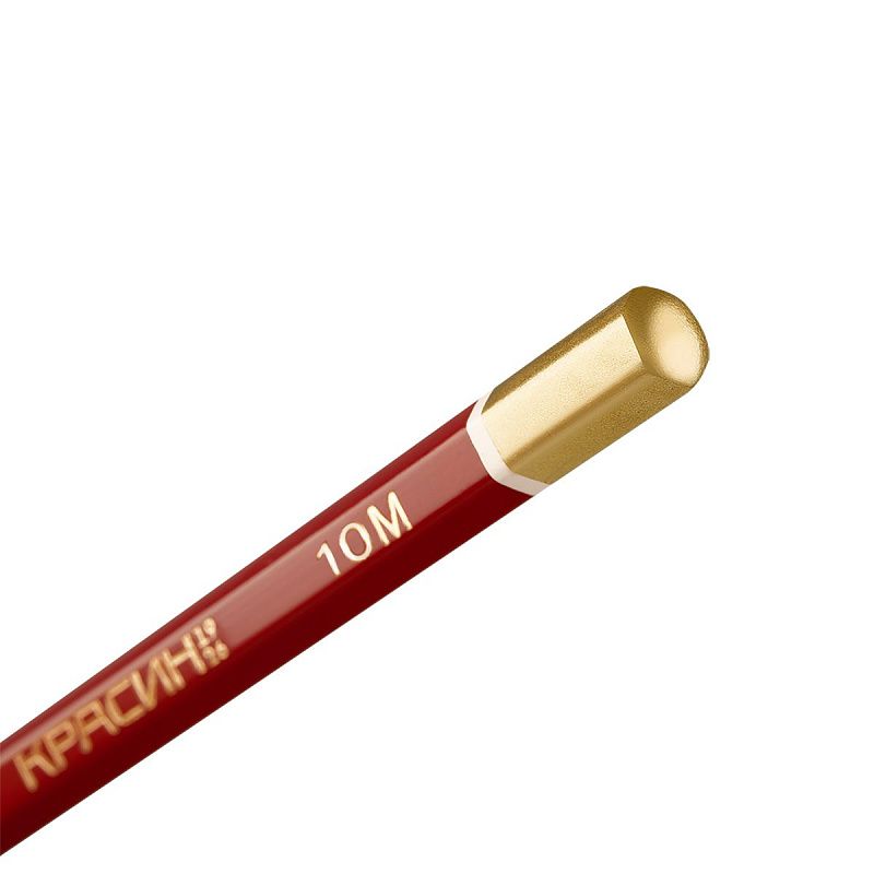 Карандаш ч/г Красин "1926" 10М (10В), шестигранный, заточен. 