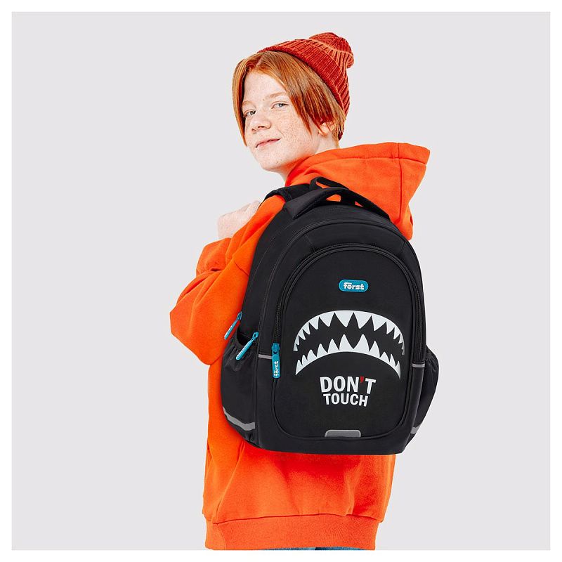 Рюкзак Först F-Cute "Angry" 37*29*17см, 3 отделения, 2 кармана, анатомическая спинка 