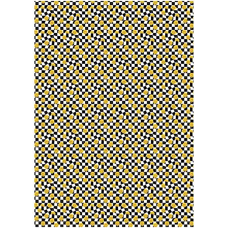 Упаковочная бумага глянц. 70*100см, MESHU "Настроение смайла", 80г/м2