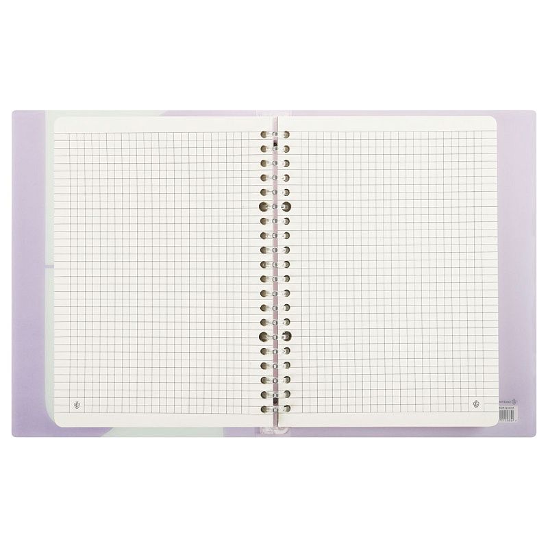 Тетрадь на кольцах А5, 80л., Greenwich Line "Letter symbol", пластиковая обложка, с разделителями