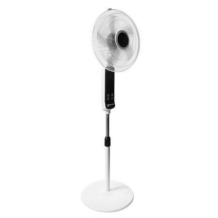 Вентилятор напольный ELECTROLUX EFF-901N, 3 режима, d=40 см, 45 Вт, таймер, пульт ДУ, белый, НС-1602097