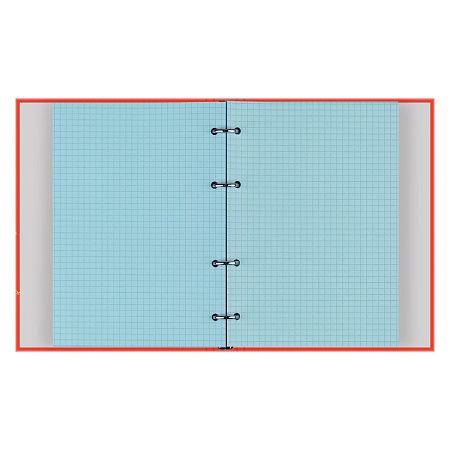 Тетрадь на кольцах А5, 200л., BG "Crazy neon", 4 цвет. блок, глянцевая ламинация