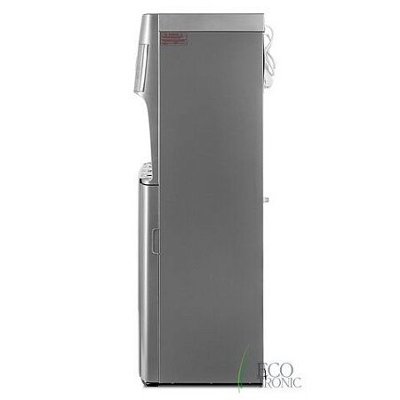 Кулер для воды ECOTRONIC M30-LXE, напольный, НИЖНЯЯ ЗАГРУЗКА, нагрев/охлаждение, 3 крана, серый 7270