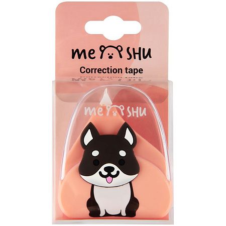 Корректирующая лента MESHU "Cute dog", 5мм*6м, ПВХ-бокс, европодвес