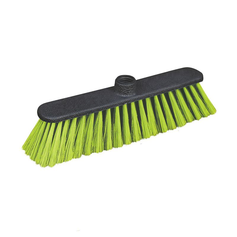 Щетка для уборки AZUR без черенка, ширина 31см, щетина 7см, пластик, еврорезьба, цвет ассорти