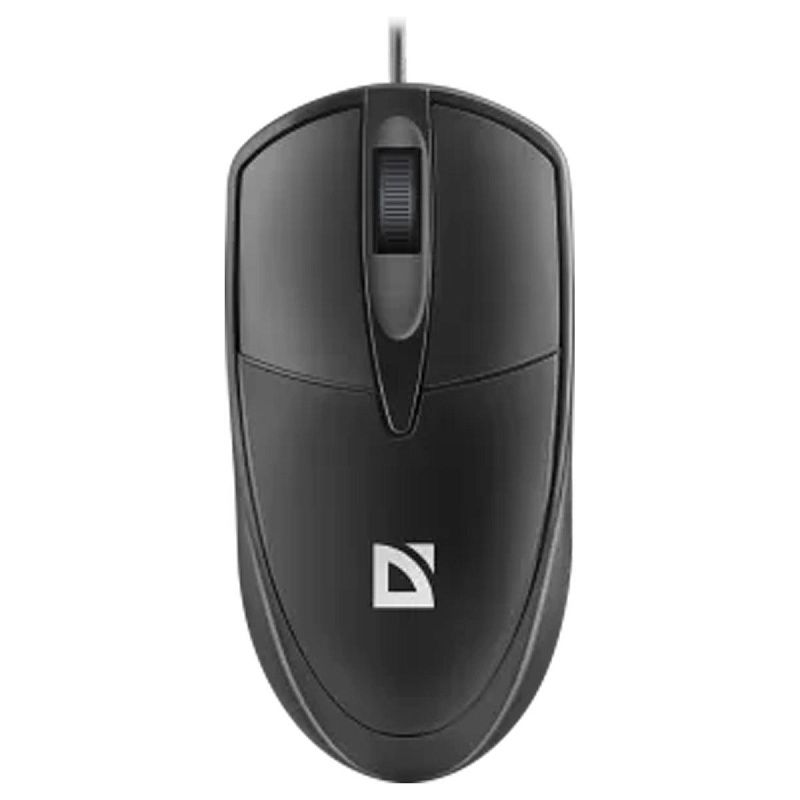 Мышь Defender Trace MB-989, USB, черный, 3btn+Roll