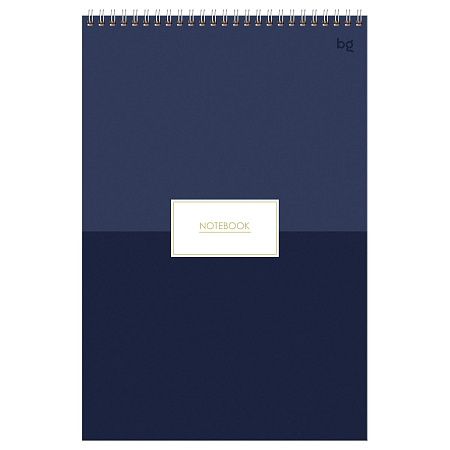 Блокнот А4 80л. на гребне BG "Minimal", твердая подложка