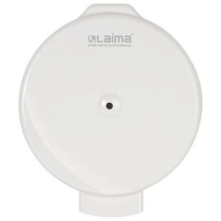 Диспенсер для туалетной бумаги LAIMA PROFESSIONAL ORIGINAL (Система T8), белый, ABS-пластик, 605769 