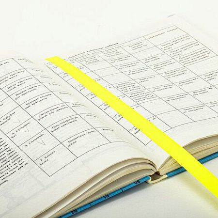Закладки для книг САМОКЛЕЯЩИЕСЯ, КОМПЛЕКТ 6 шт., лаймовый, ДПС, 2921-123 