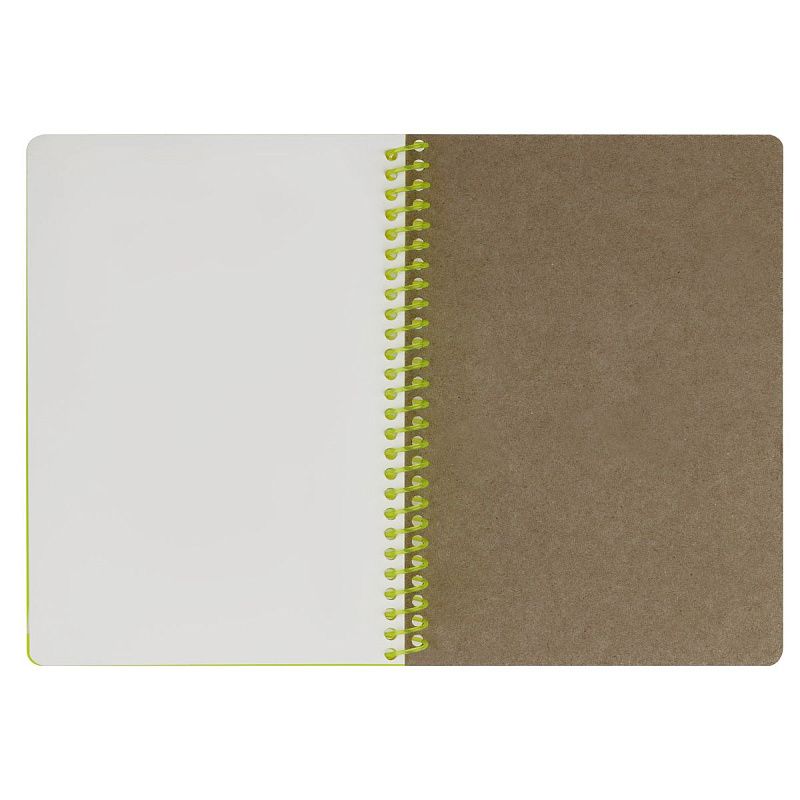 Скетчбук 40л., А5 BG "Neon. Yellow", на гребне, маркерная бумага 120г/м2