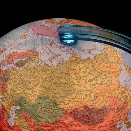 Глобус интерактивный физический/политический GLOBEN, диаметр 250 мм, с подсветкой, INT12500284 