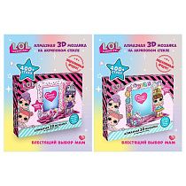 Алмазная мозаика LOL surprise 3D на акриловом стекле в коробке, ассорти