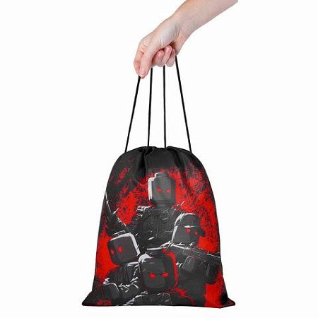 Мешок для обуви BRAUBERG KIDS, с петлей, 42х34 см, "Terrible fighters", 273435 