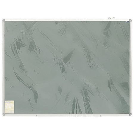 УЦЕНКА-Доска магнитно-меловая OfficeSpace, 90*120см, алюминиевая рамка, полочка