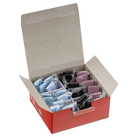 Ластик Faber-Castell "Sleeve Mini New", прямоугольный, 54*25*13мм, ассорти 
