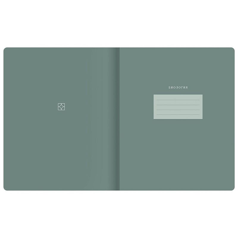 Тетрадь предметная 48л. BG "Сolor object" - Биология, soft-touch ламинация, тиснение фольгой, 70г/м2